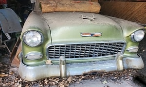 1955 Chevrolet Bel Air Parked for 60 Years Is a True Survivor With One Flaw