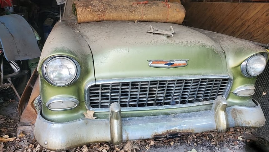 1955 Chevrolet Bel Air barn find