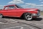 1961 Chevy Biscayne Rocks Bright Red Paint Without a Care in the World, Looks Fabulous