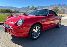 2002 Ford Thunderbird Wears Torch Red, Shows That Retro Styling Is Always Cool