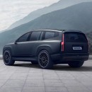 Hyundai Ioniq 9 rendering by kelsonik