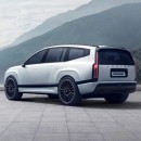 Hyundai Ioniq 9 rendering by kelsonik