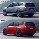 Hyundai Ioniq 9 rendering by kelsonik