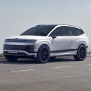 Hyundai Ioniq 9 rendering by kelsonik