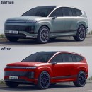 Hyundai Ioniq 9 rendering by kelsonik