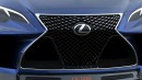 2025 Lexus LS rendering by Evrim Ozgun
