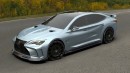 2025 Lexus LS rendering by Evrim Ozgun