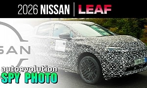 2026 Nissan Leaf Spied With Sloping Roofline, Production Could Start Early 2025