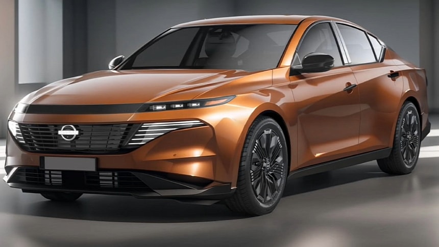 2026 Nissan Altima SR Hybrid rendering by Digimods DESIGN 