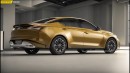 2026 Nissan Altima SR Hybrid rendering by Digimods DESIGN