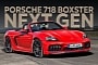 All-New Porsche 718 Boxster Virtually Presents Itself Free of Camo Across Imagination Land