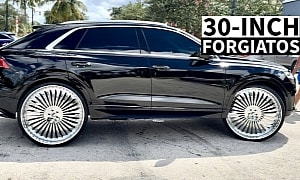 Audi Q8 Flexes 30-Inch Wheels, Looks Like an Overpriced Horseless Carriage
