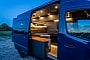 Black Diamond Camper Van Successfully Combines Sleek Aesthetics With High-End Amenities