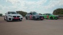 M2 vs RS3 vs A45 S - #CarsAwards Quarter-mile shootout!
