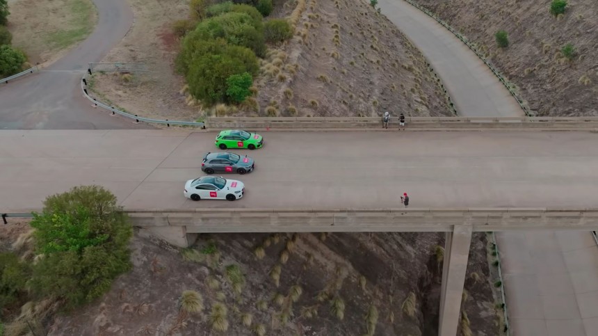 M2 vs RS3 vs A45 S \- #CarsAwards Quarter\-mile shootout\!