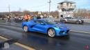 C8 Chevrolet Corvette E-Ray vs Ford Mustang Dark Horse on ImportRace
