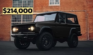 Custom Ford Bronco "Black ICE" Rejects Electrification, Available To Preorder for $214,000