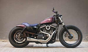 Customized Harley-Davidson Iron 883 Is One of the Funkiest Sportsters Out There