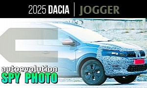 Dacia Minivan Goes Jogging With New Face, 2025 Jogger Spied in a Premiere