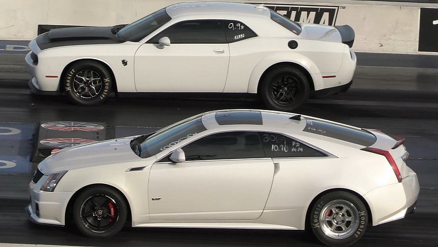 Dodge Challenger SRT Demon vs. Cadillac CTS-V Coupe