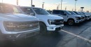 Dozens of 2024 Ford trucks and SUVs pile up at dealerships