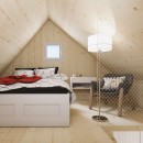 The Rustic tiny from Brette Haus is a foldable home that expands at camp into a proper home