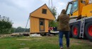 The Rustic tiny from Brette Haus is a foldable home that expands at camp into a proper home