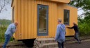 The Rustic tiny from Brette Haus is a foldable home that expands at camp into a proper home