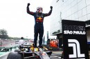 Max Verstappen celebrates victory