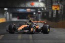 Lando Norris on a lap