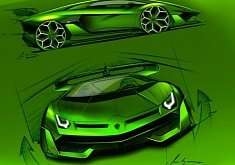 Lamborghini Aventador SVJ Factory Design Sketches Are Poster Material