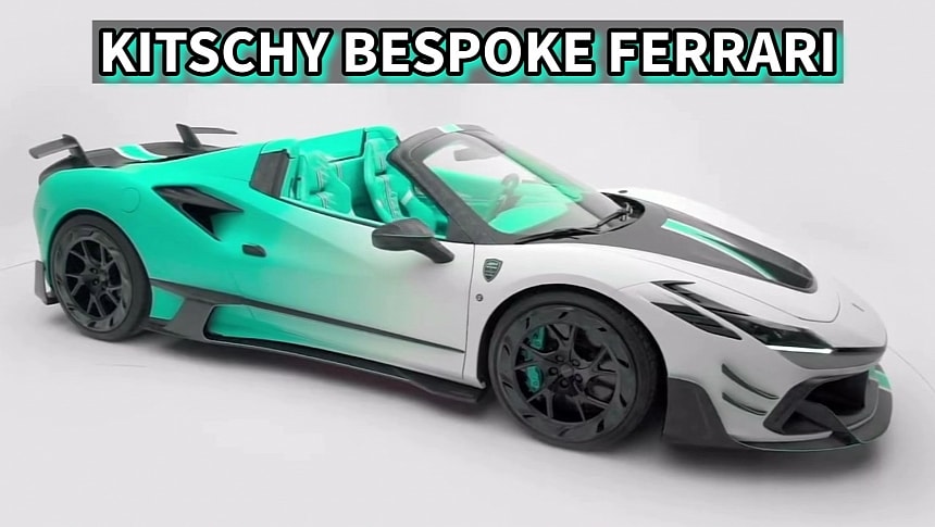 Mansory F8XX Spider Tempesta Turchese