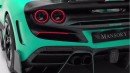 Mansory F8XX Spider Tempesta Turchese