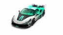 Mansory F8XX Spider Tempesta Turchese