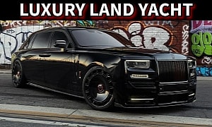 Mansory Steps Up Its Tuning Game With Gotham City-Like Rolls-Royce Phantom EWB
