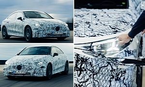 Mercedes-Benz Shows the CLA Headlight Design for the First Time, Provides Tech Insights