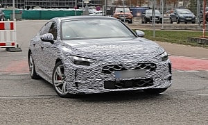 Mystery Audi A5 Prototype Spied Testing, Could It Be China's 2025 Audi A5 Sportback?