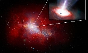 Old Black Hole Shatters Theoretical Limit, Pulls In Matter 40 Times Faster Than It Should