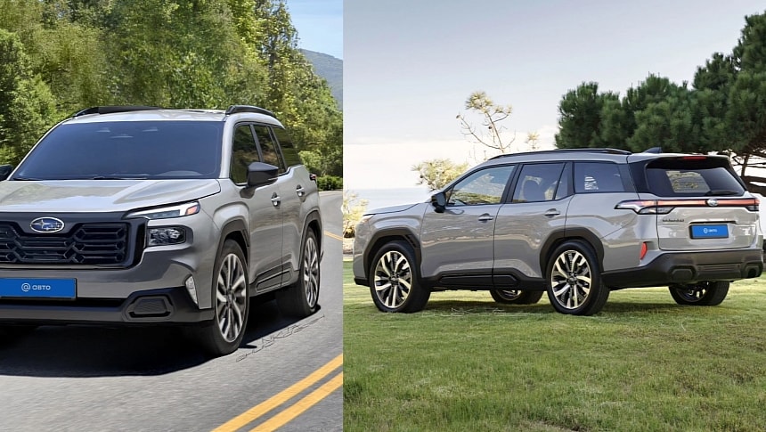 2026 Subaru Outback Hybrid rendering by kelsonik