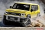 Rendering: Compact Toyota Land Cruiser Feels Ready to Bring the SUV Heat to Little CUVs