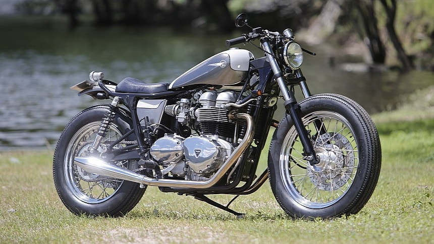 Restyled Triumph Bonneville T100 From Japan Is a Custom Bobber Done Different