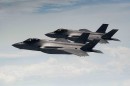 USAF and RoKAF F-35s flying together