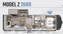 The 2025 Brinkley Model Z 2680 is the smallest in the Model Z lineup but just as gorgeous