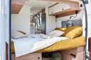 The Pilote V450G is the smallest Vega panelvan from Pilote but it can still sleep up to 4 people at once