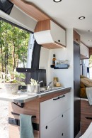 The Pilote V450G is the smallest Vega panelvan from Pilote but it can still sleep up to 4 people at once