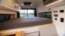The Heron Is a Custom, Off-Grid-Ready Camper Van With a Cozy, Rustic Design