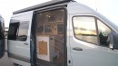 The Heron Is a Custom, Off-Grid-Ready Camper Van With a Cozy, Rustic Design
