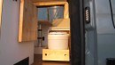 The Heron Is a Custom, Off-Grid-Ready Camper Van With a Cozy, Rustic Design