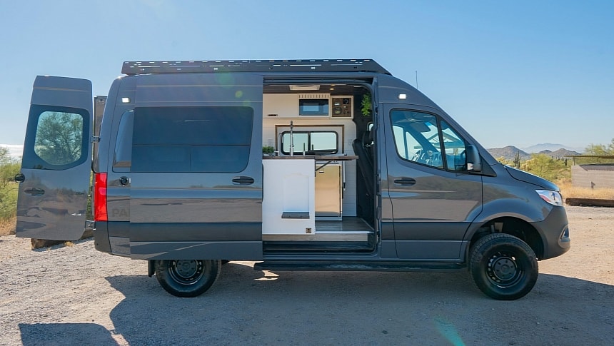 Minimalist Escape camper van