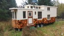 Hand-crafted tiny home with unique design